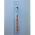 Kolinsky French Brush 666 (Size 12 with Dotting Tool) Beauty & Personal Care 666