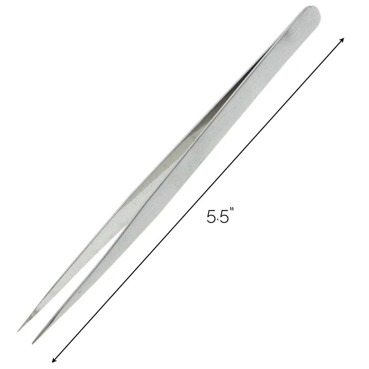 2pk ASR Outdoor Gold Panning Precision Non-Magnetic Stainless Steel Tweezers - 5 inch Beauty and Personal Care ASR Outdoor