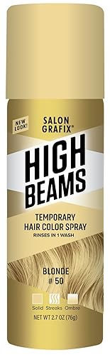 High Beams Intense Temporary Spray-On Hair Color - Blonde 2.7 oz (6 PACK)