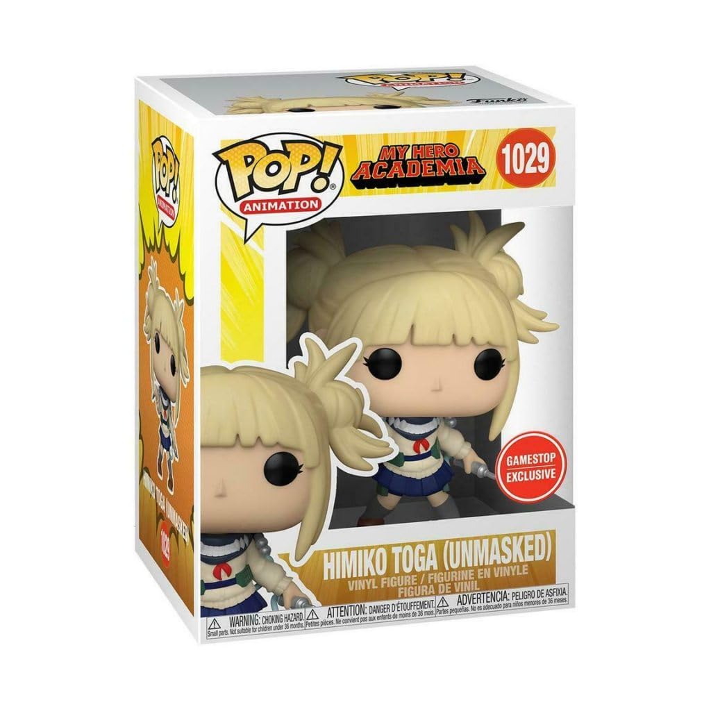 Funko POP and Tee: My Hero Academia Himiko Unmasked Vinyl Figure Exclusive