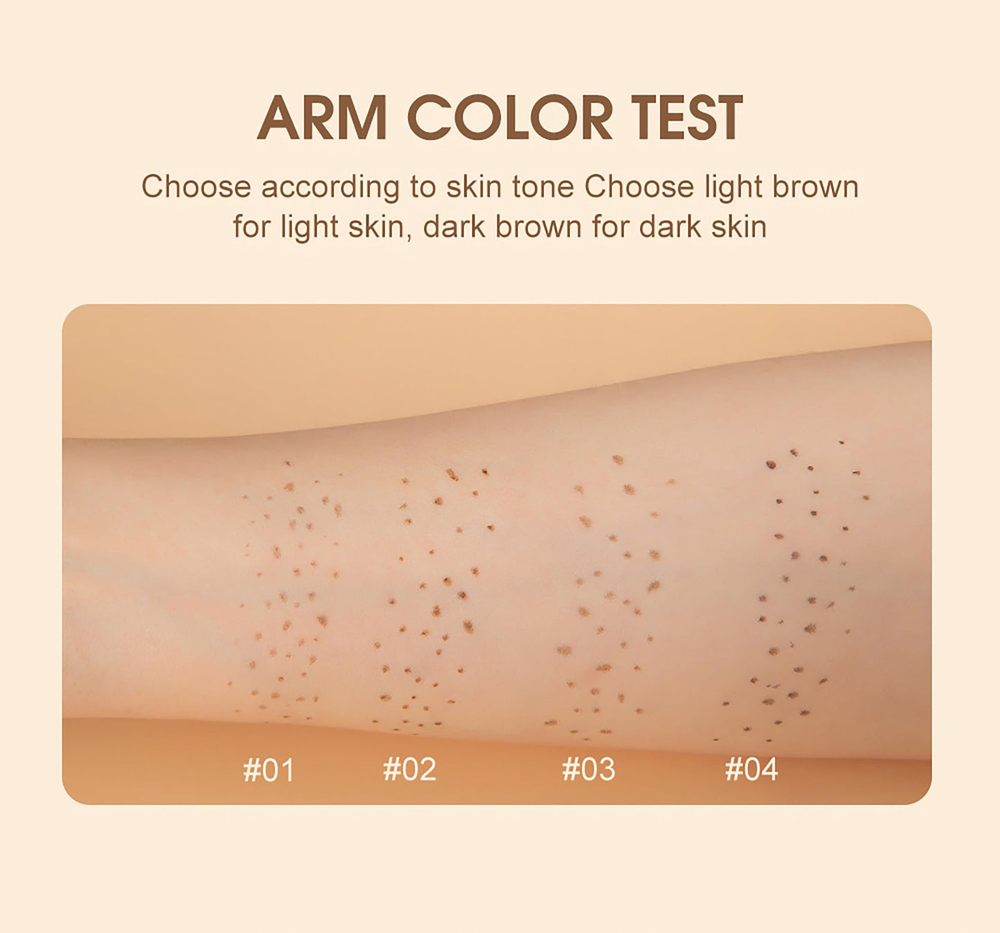 AKARY Freckle Pen Professional Lifelike Face Concealer Point Out Natural Waterproof Longlasting Soft Artificial Freckles Fine Makeup Freckle Pen Life