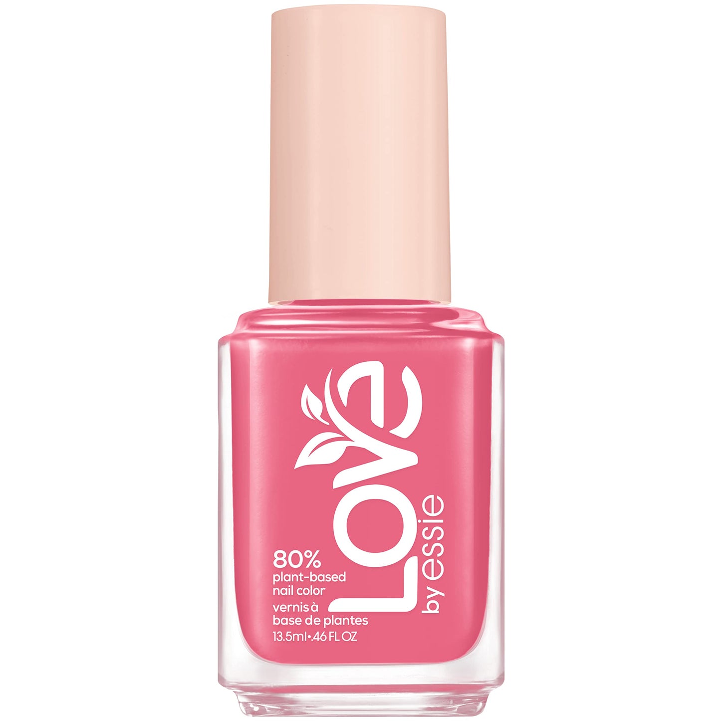 LOVE by essie Nail Polish, 80% Plant-based, Salon-Quality, Vegan, Pink, Spinning In Joy, 0.46 Fl Oz Beauty & Personal Care essie