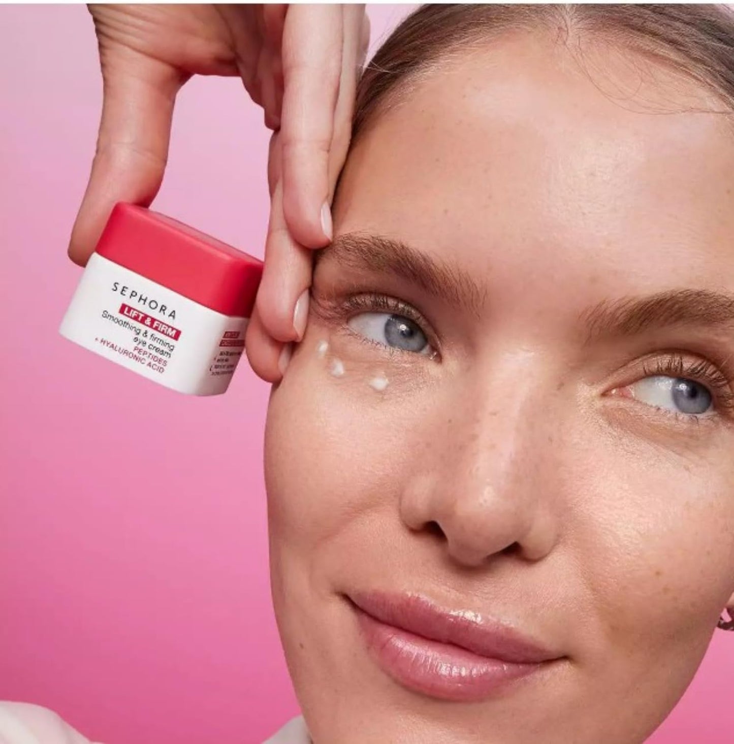 SEPHORA Collection Lift & Firm Smoothing & Firming Eye Cream with Peptides + Hyaluronic Acid - 20 mL / 0.67 fl oz