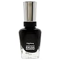 Sally Hansen Complete Salon Manicure Nail Polish | Multi-Benefit Nail Color | Strengthening Keratin Formula | 403 Hooked On Onyx