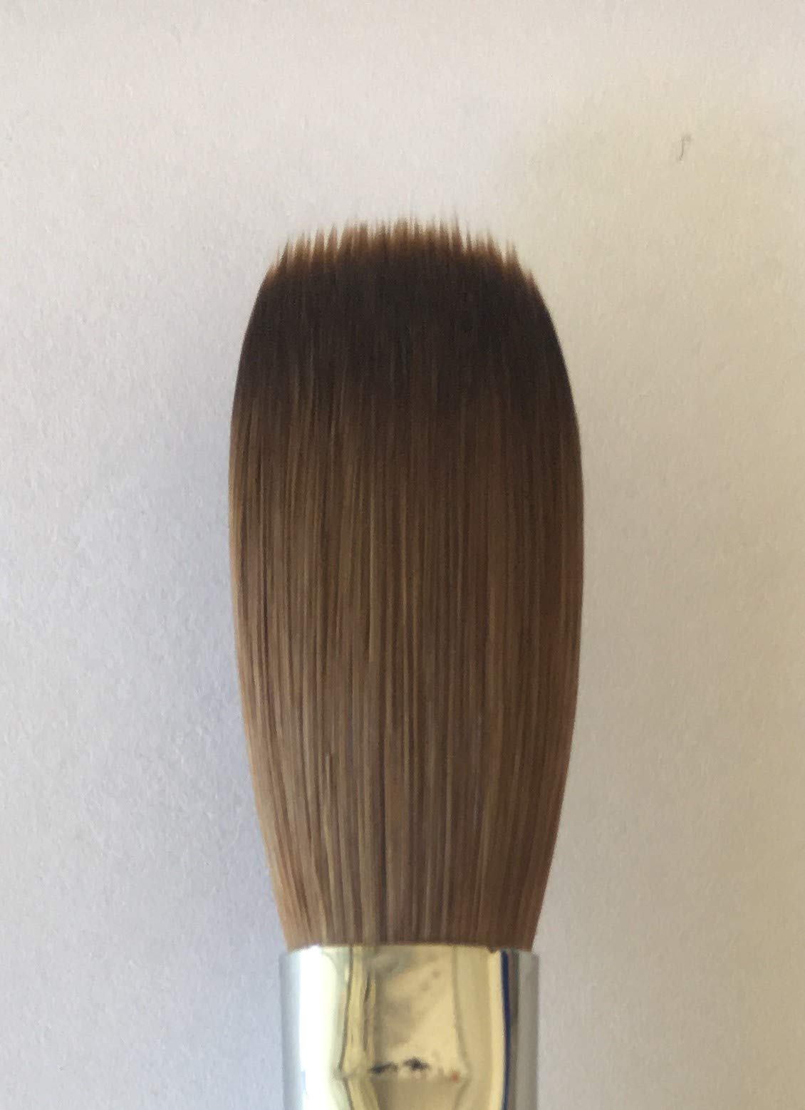 Six Angles - CRIMPED - Black Handle Petal 100% Kolinsky Acrylic Nail Brush (Crimped 14) Beauty & Personal Care Six Angles