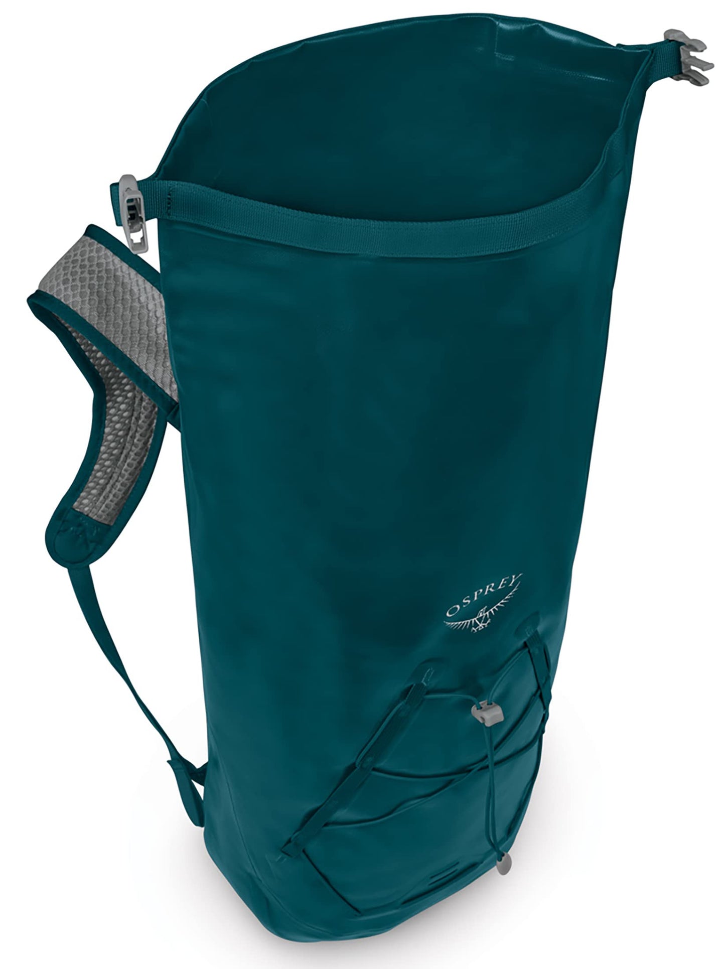 Osprey Transporter 18L Roll Top Waterproof Laptop Backpack, Night Jungle Blue