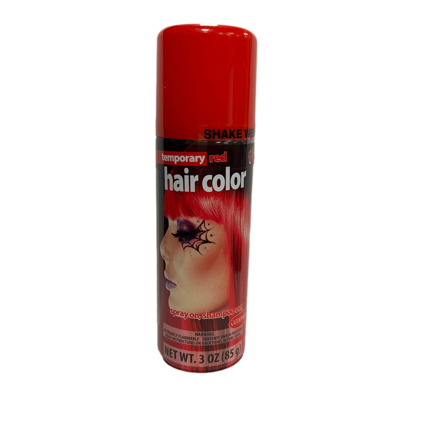 Easy to use Temporary Hair Color - Spray On, Shampoo Out (Black)