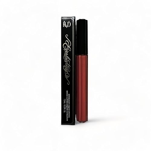 KVD Everlasting Hyperlight Liquid Lipstick - Dragon Bones - Spiced Coral, Transfer?Proof Matte, Lightweight All?Day Wear, Non?Drying, Vegan &