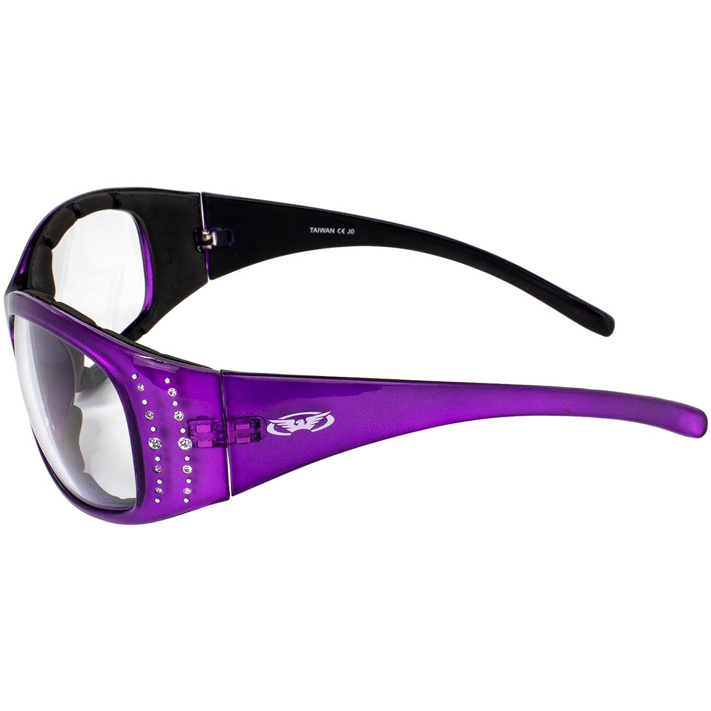 Global Vision Eyewear 24 Marilyn 2 Plus Riding Sunglasses with Clear to Smoke Photochromatic Lens