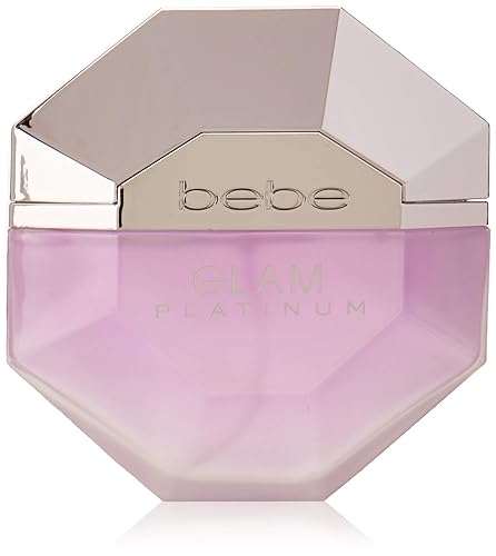 Bebe Glam Platinum By Bebe for Women Eau de Parfum Spray, 3.4 Ounce