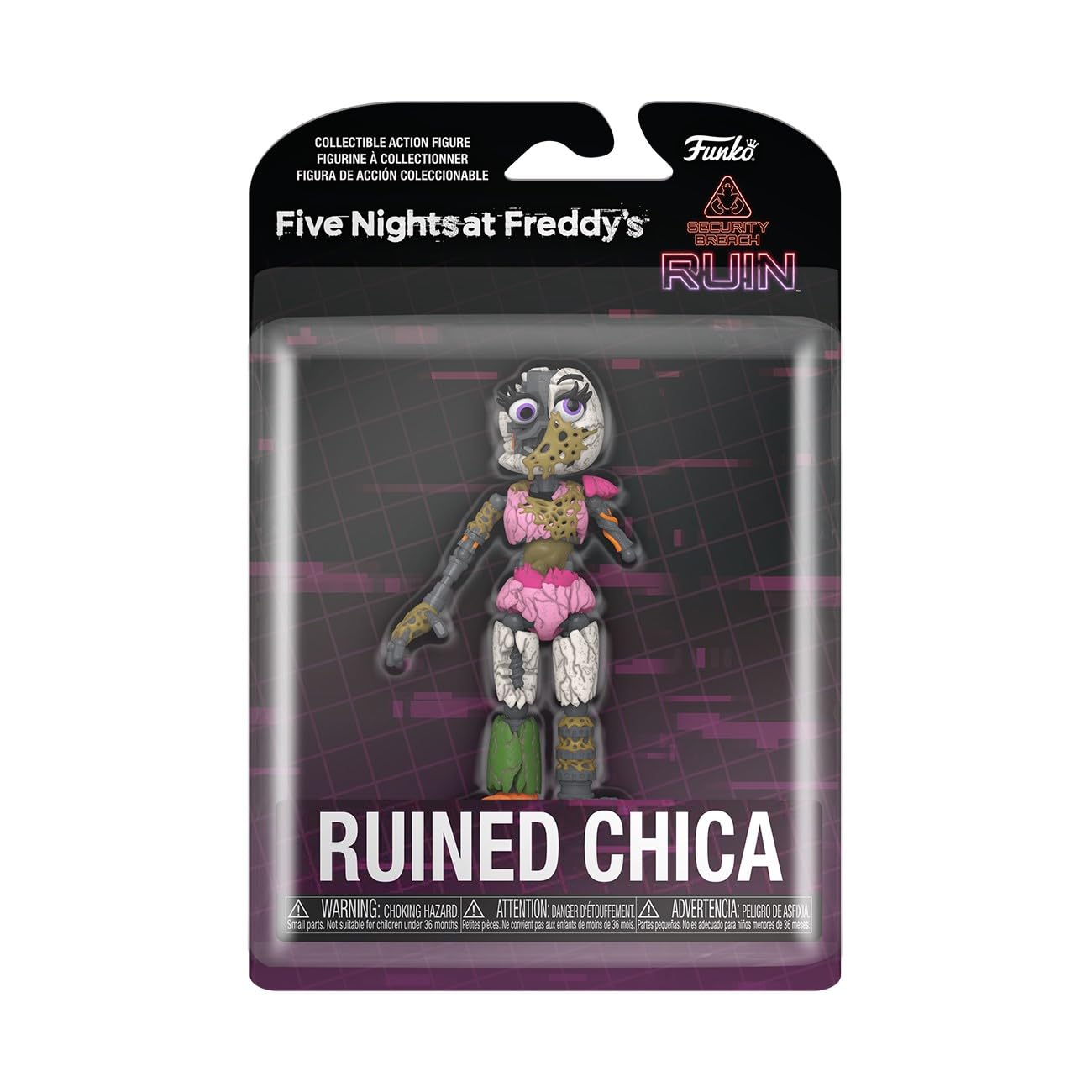 Funko Action Figure: Ruin - Ruined Chica - FNAF - Collectable - Gift Idea - Official Merchandise - for Boys, Girls, Kids & Adults - Video Games Fans