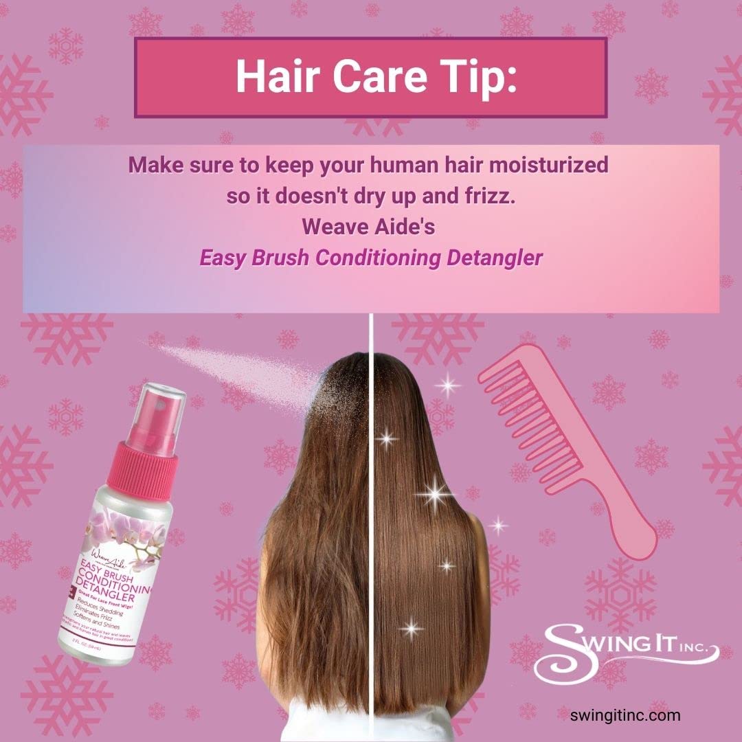 Swing It Inc Weave Aide Easy Brush Conditioning Detangler, 2 Oz