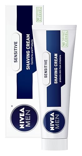 NIVEA MEN Sensitive Shaving Cream, 3.5 oz Tube
