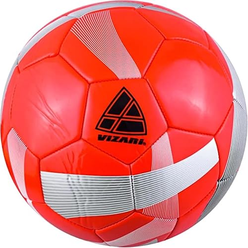 Vizari Soccer Ball for Youth, Adult, Kids | Sizes 3,4,5 | Durable TPU Soccer Ball for Match & Practice | Perfect for Indoor & Outdoor Play - Pink…