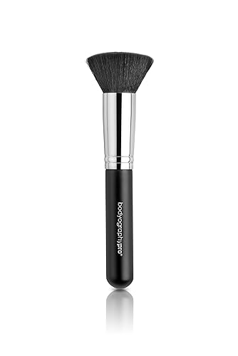 Bodyography Professional Buffing Brush for Foundation & Powder | Dense Synthetic Bristles for Airbrushed Finish | Versatile Use with Cream, Liquid