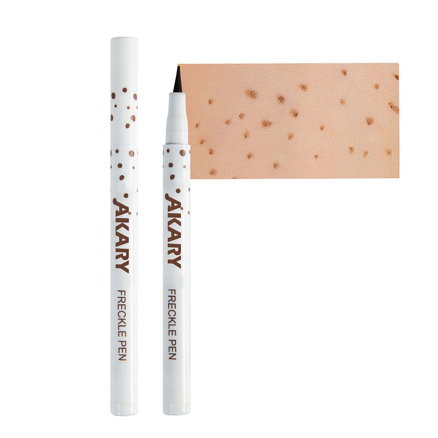AKARY Freckle Pen Professional Lifelike Face Concealer Point Out Natural Waterproof Longlasting Soft Artificial Freckles Fine Makeup Freckle Pen Life