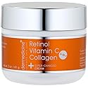 Vitamin C + Retinol + Collagen | Super Charged Anti-Aging Cream for Face | Pharmaceutical Grade Quality | Helps Smooth & Plump Fine Lines & Wrinkles