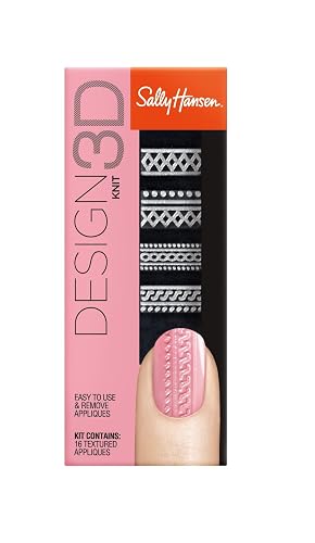Sally Hansen Design 3D Nail Sticker, Knit Beauty & Personal Care Sally Hansen