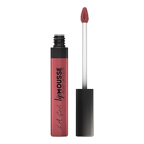 L.A. Girl Lip Mousse Velvet Lip Color, Squad GLC781