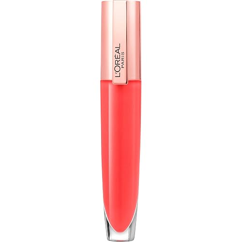 L'Oreal Paris Glow Paradise Hydrating Tinted Lip Balm-in-Gloss with Pomegranate Extract & Hyaluronic Acid, Ultra-Gentle, Non-Sticky Formula, Angelic