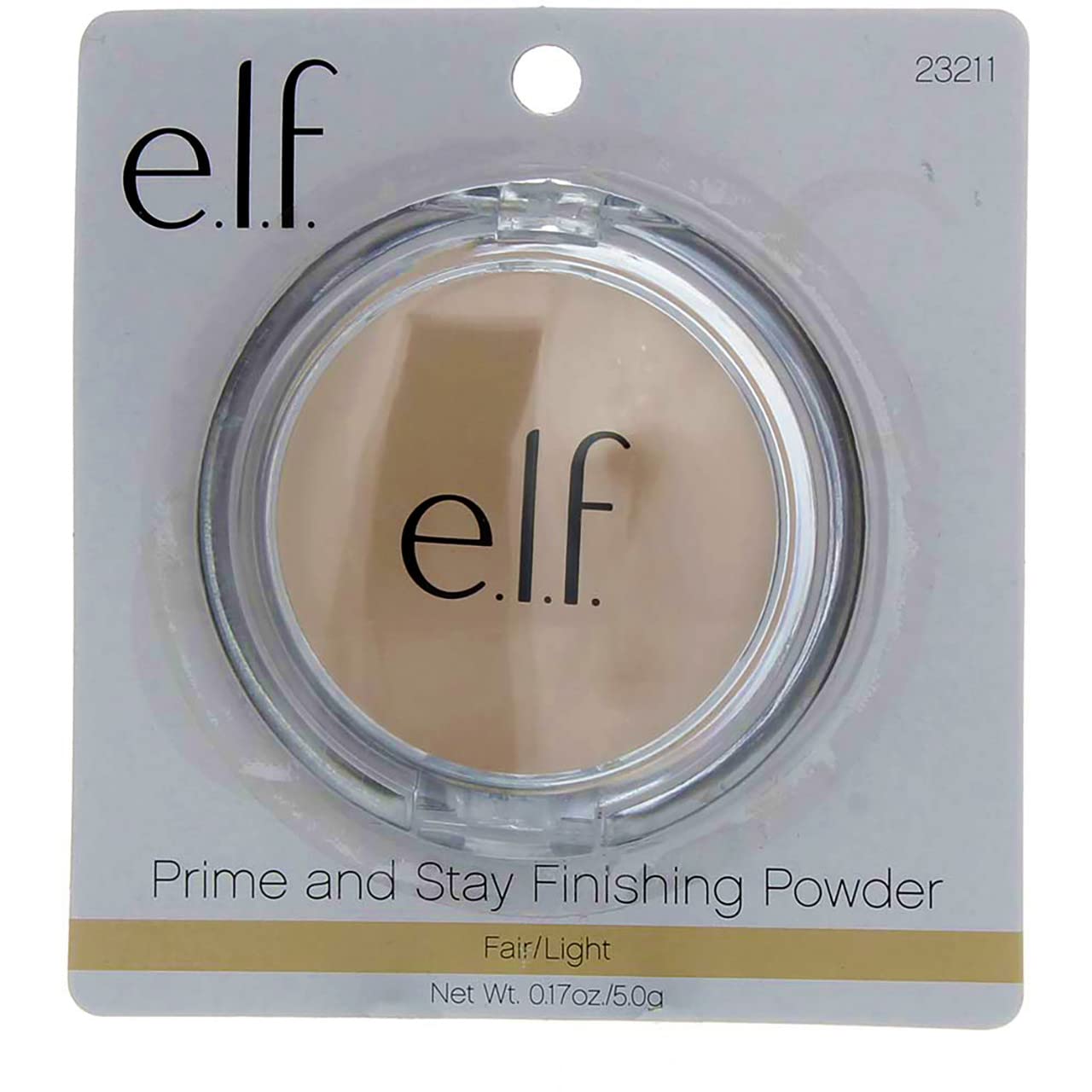 Prime and Stay Finishing Powder - Fair-Light by e.l.f. for Women - 0.17 oz Powder - (Pack of 2)