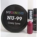 NuGenesis Nail Dipping Powder Color 1.5oz/43g jar - (NU99 CRAZY LOVE) Beauty & Personal Care Nugenesis
