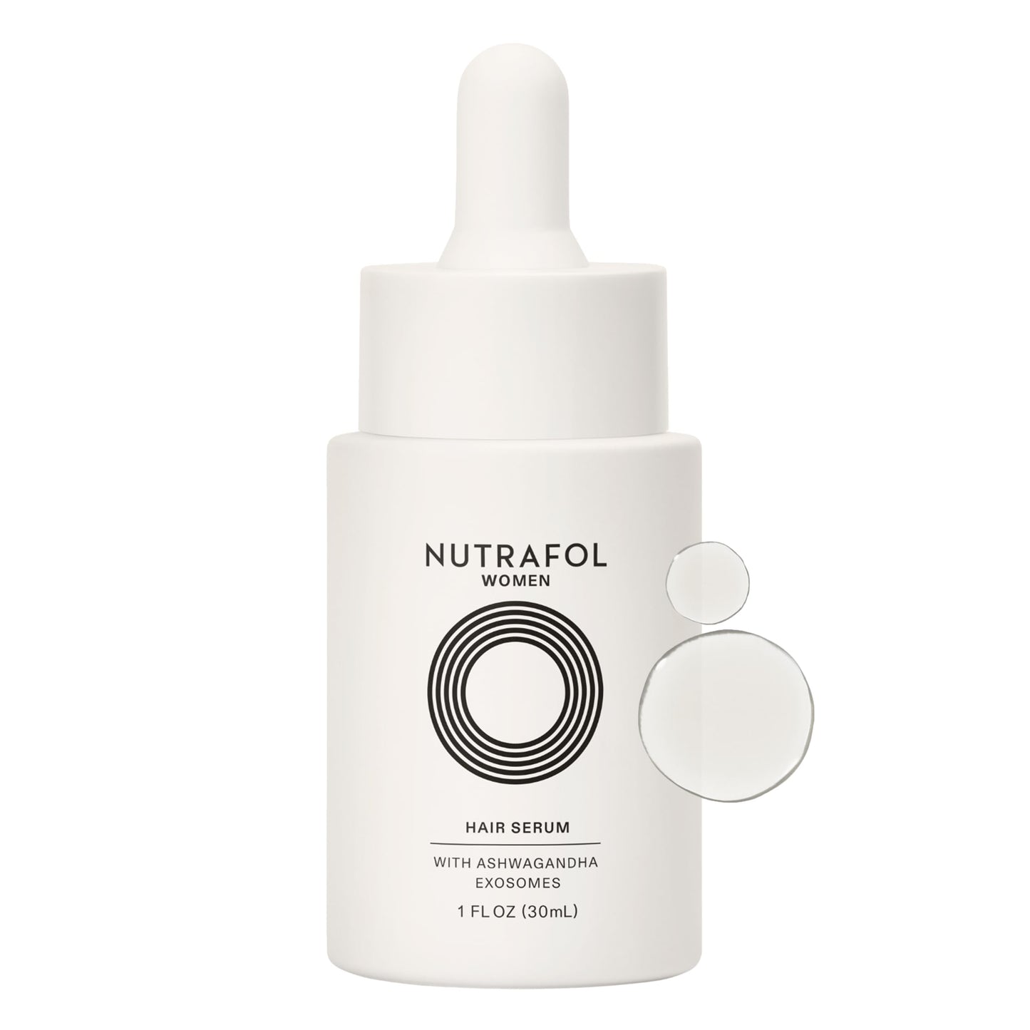 Nutrafol Women's Hair Serum, Supports Visibly Thicker and Stronger Hair, Vegan, Lightweight and Fast-Absorbing - 1 Fl Oz, 1 Bottle Beauty and Personal Care Nutrafol