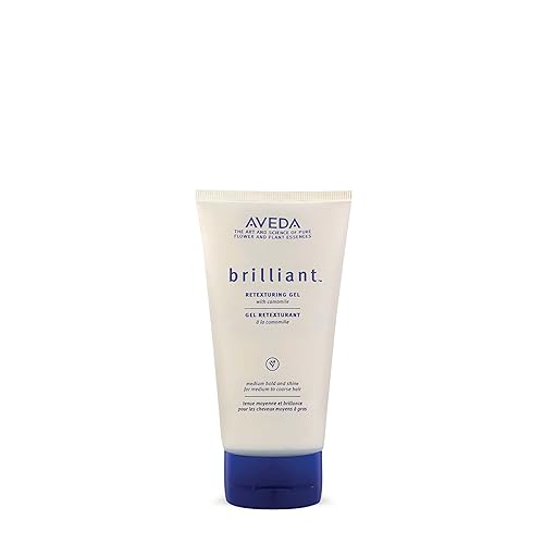 Aveda Brilliant Retexturing Gel | Medium Hold Hair Gel | Adds Shine | for Textured, Curly & Coily Hair, 5 Fl Oz
