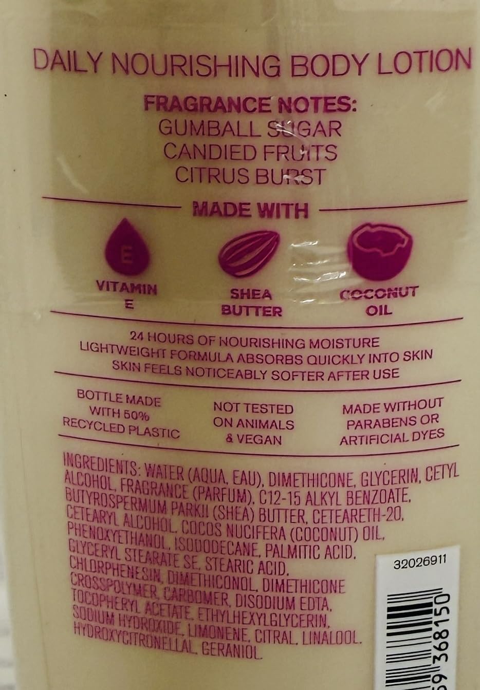 Bath & Body Works Bubblegum Pop Body Lotion 8 Ounces Each Pack of 2