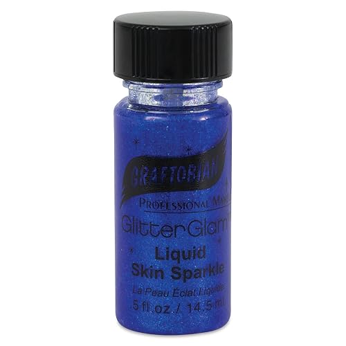 Graftobian GlitterGlam Liquid Skin Sparkle - Blue Blast