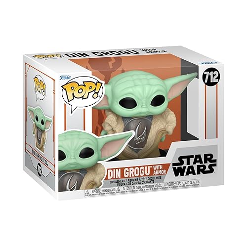 Funko POP! Star Wars: The Mandalorian - Din Grogu with Armor - The Child - Baby Yoda - Collectable Vinyl Figure - Gift Idea - Official Merchandise…