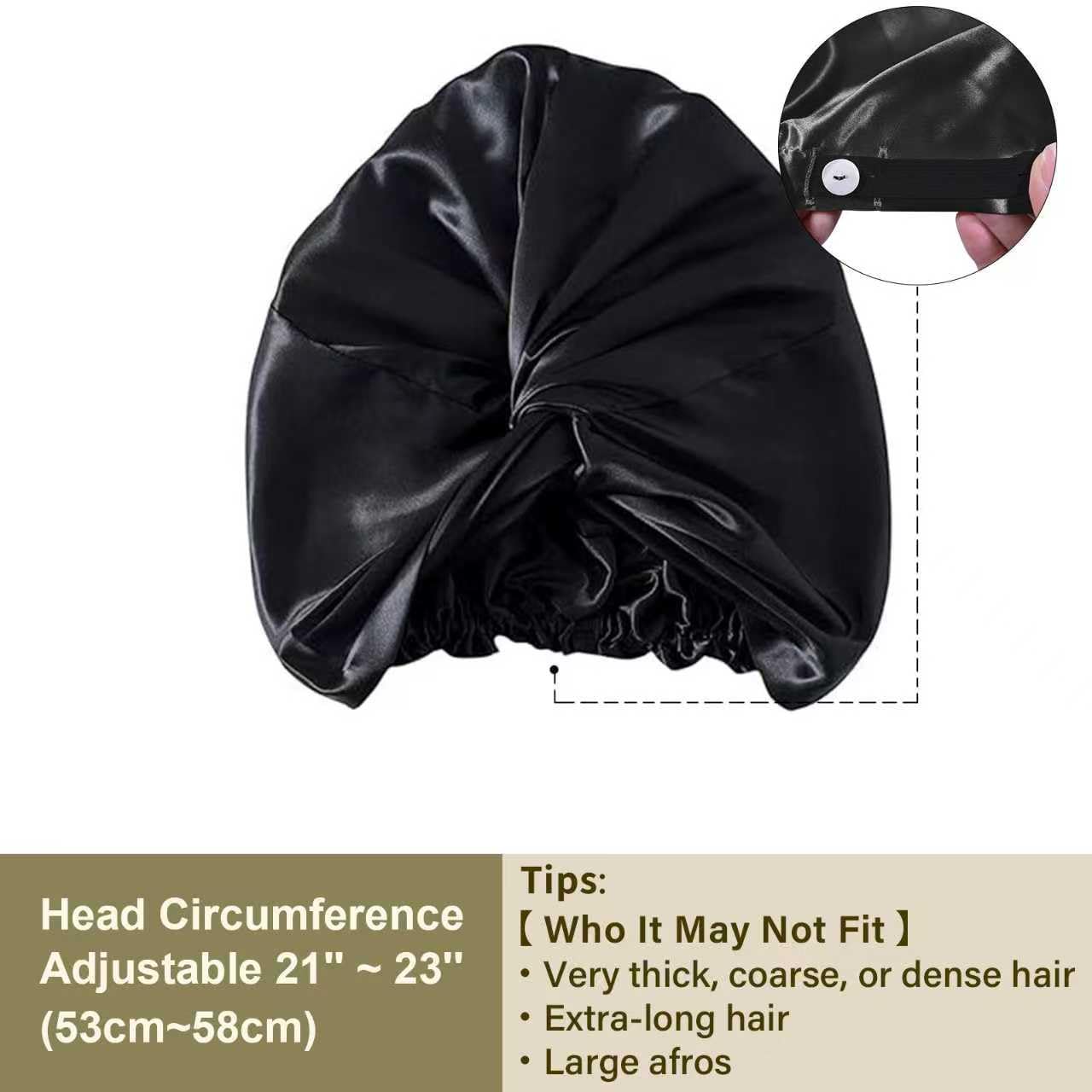 ZIMASILK 22Momme 100% Mulberry Silk Sleep Cap for Women Hair Care,Silk Bonnet (1Pc, Rose Gold) Beauty and Personal Care ZIMASILK