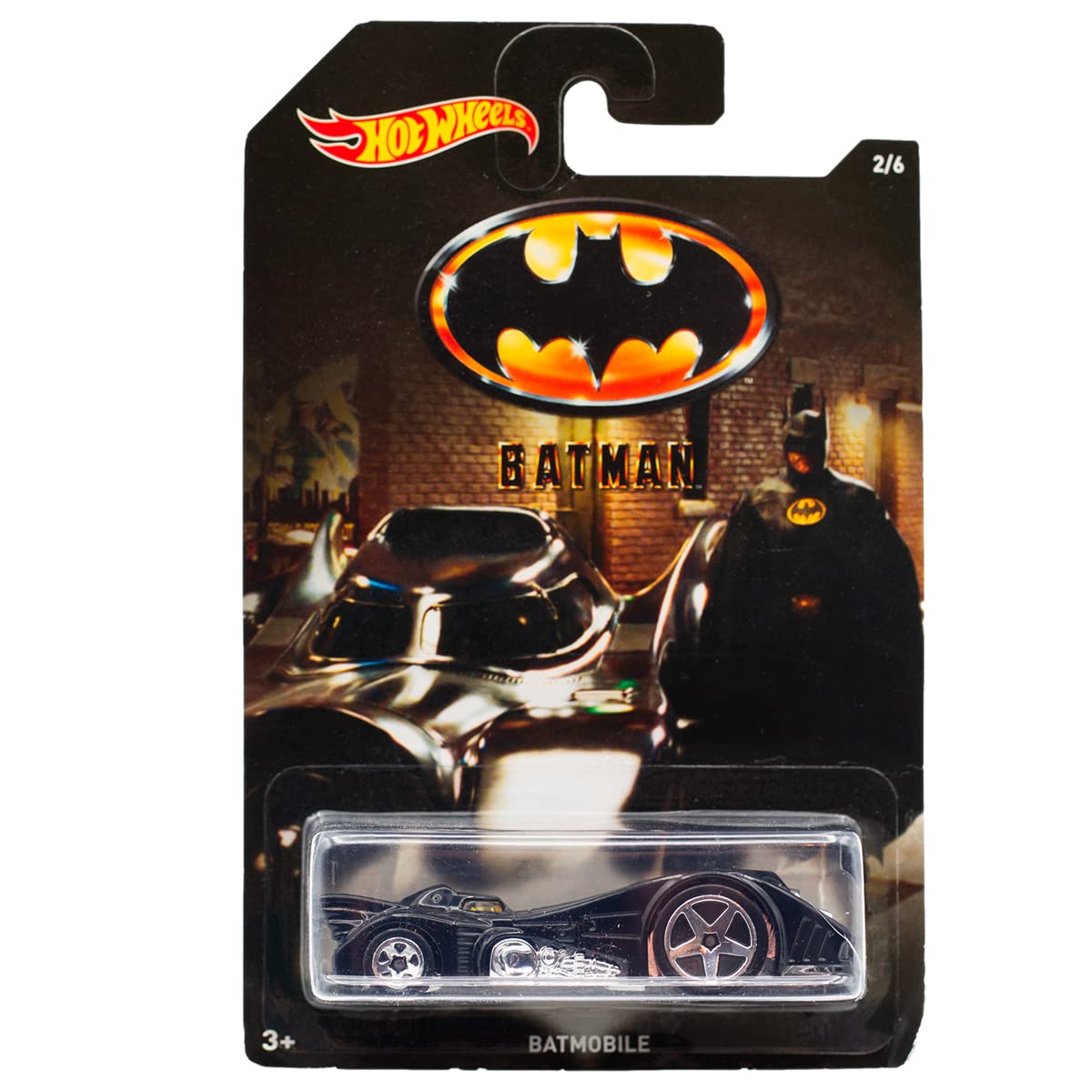 Hot Wheels 2015 Batman Batman Batmobile (1989 Movie) 2/6