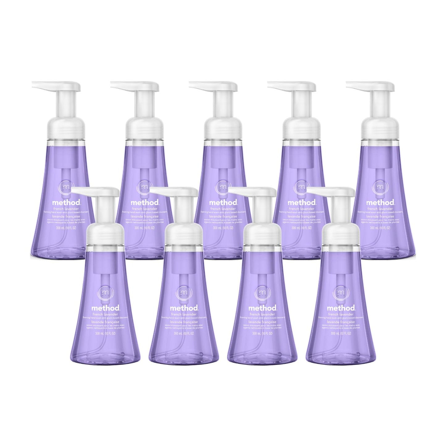 Method Foaming Hand Soap, French Lavender, 10 Ounce (Pack of 9) Beauty & Personal Care Method