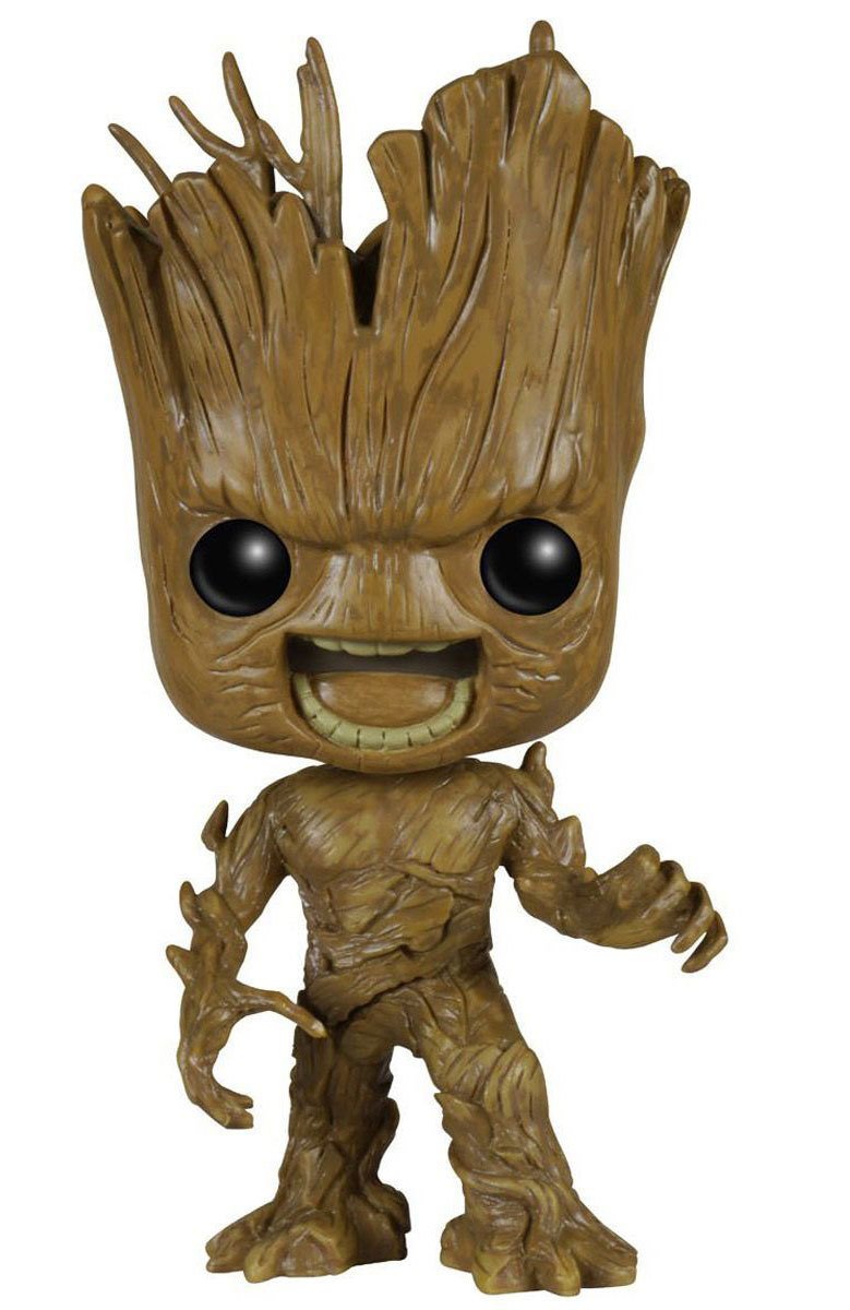 Funko 017681 Pop Movies: Guardians of The Galaxy Angry Groot 84 Bobble Head Figure