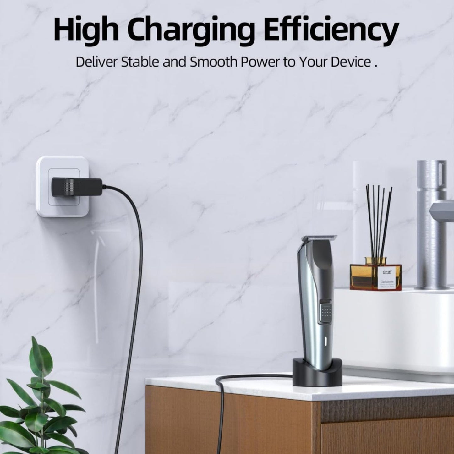 100-240V Clipper Charger 8V 0.1A Output Suitable for Norelco HQ840, 3000 Series, MG3750, MG3760 Trimmer Beauty and Personal Care DBEIXIWEI