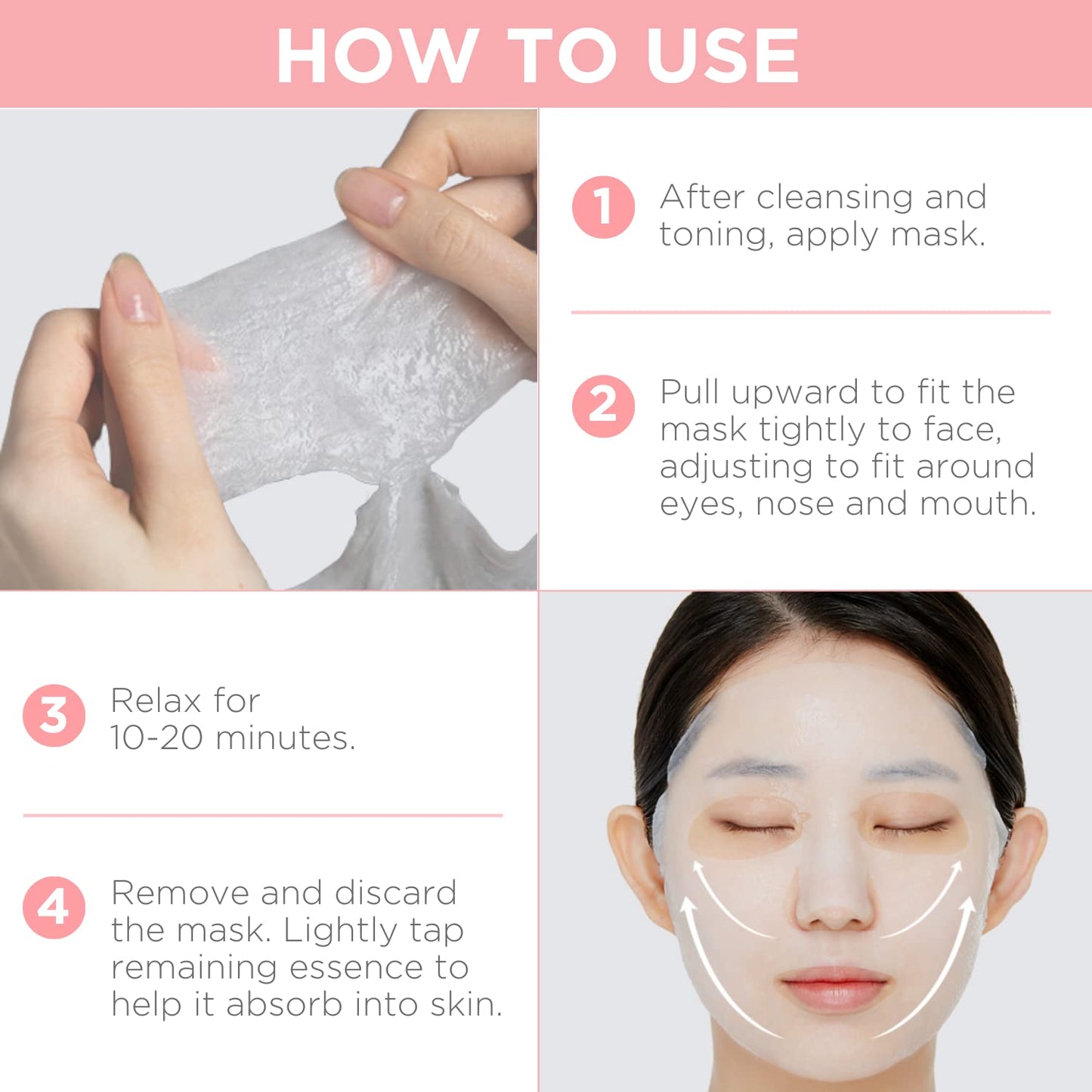 MEDIHEAL Official Best Korean Sheet Mask - Collagen Essential Face Mask 10 Sheets Lifting and Firming For All Skin Types Value Sets Beauty and Personal Care MEDIHEAL
