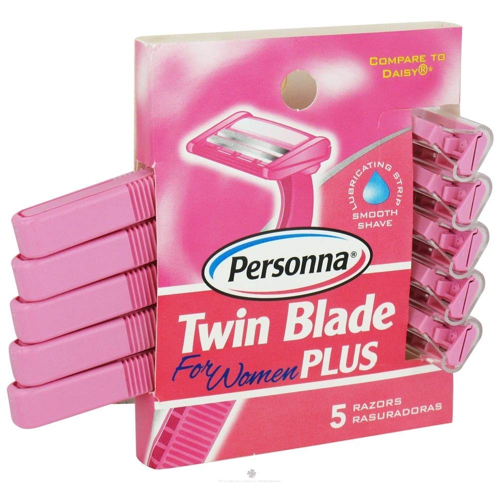Personna Twin Blade For Women PLUS 5 RAZORS Beauty and Personal Care Personna
