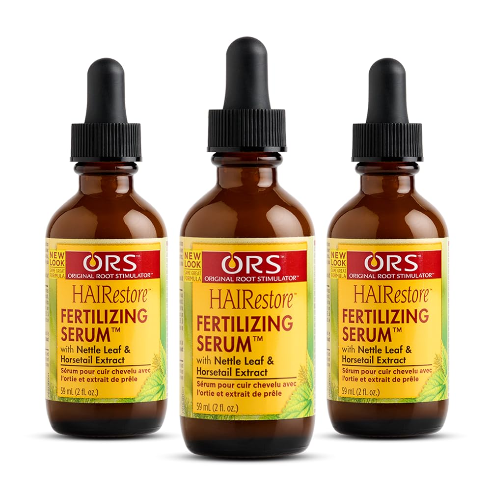 ORS HAIRestore Fertilizing Serum with Nettle Leaf and Horsetail Extract 2 Ounces (Pack of 3)