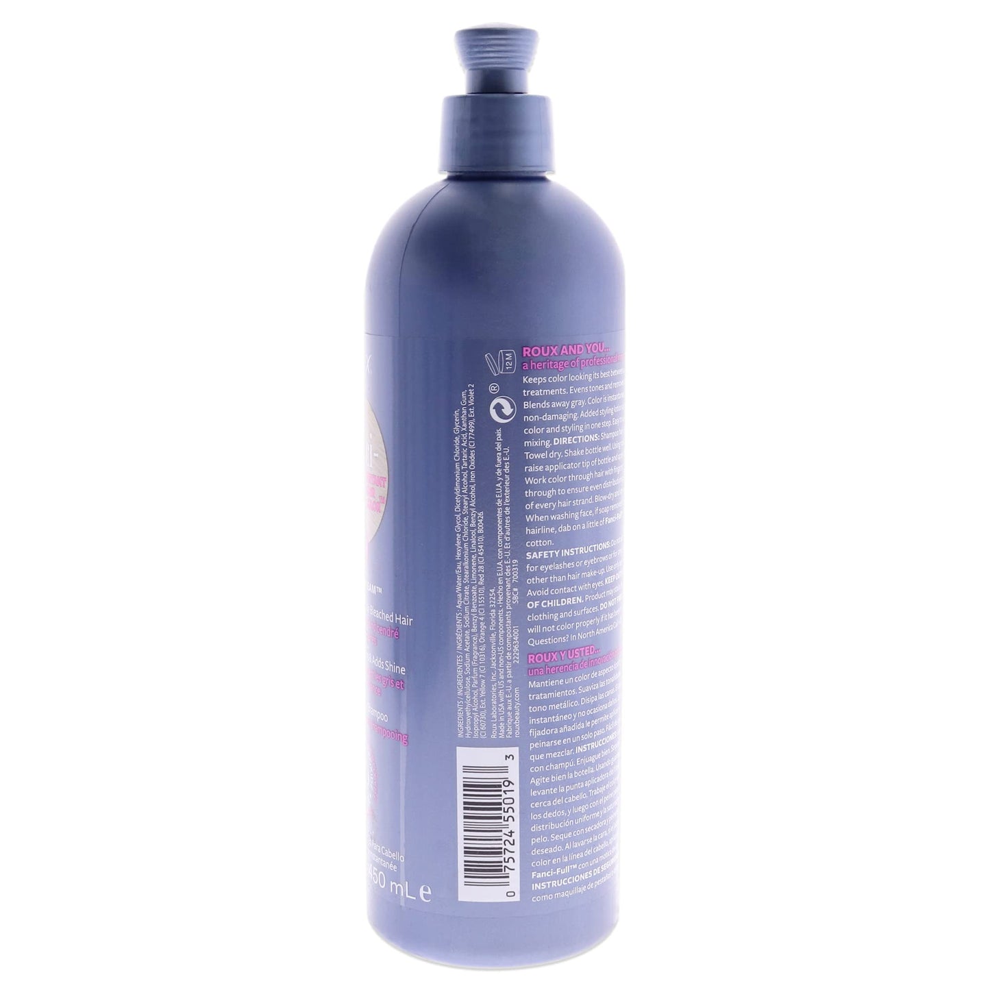 Roux Fanci-Full Rinse Instant Hair Color - 19 Sweet Cream Hair Color Unisex 15.2 oz