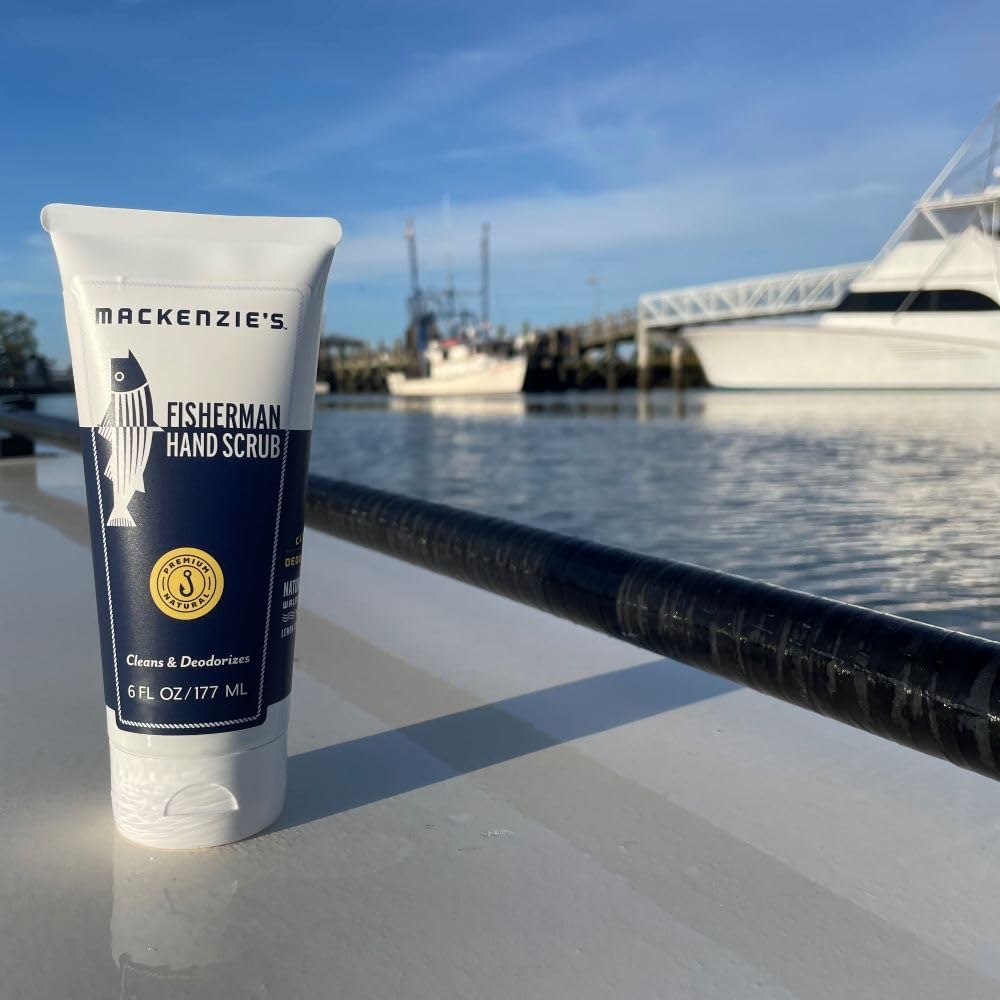 MacKenzie's Fisherman Hand Scrub - Father's Day - Gifts for Men - Gifts for Fisherman - Gifts for Cooks - Gifts for Gardeners - Hand Cleanser - Hand