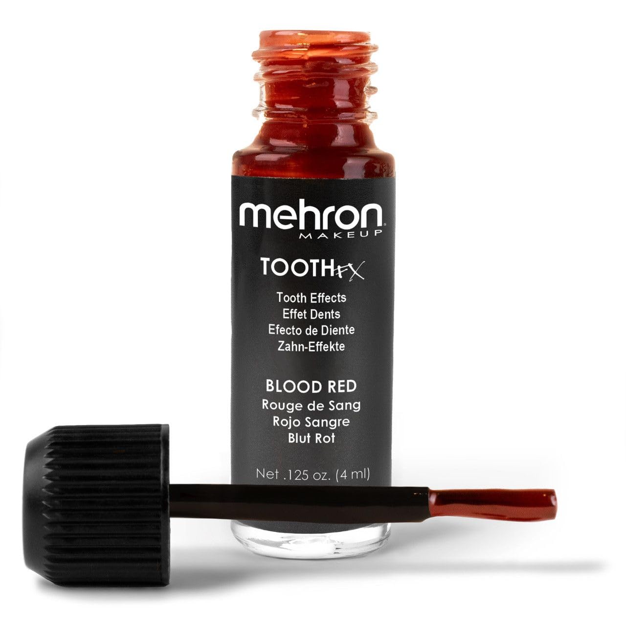Mehron Makeup Tooth FX Blood Red | Temporary Red Tooth Paint | Perfect for Creating Red Teeth FX, Rotten Teeth Makeup, & Bloody Teeth SFX