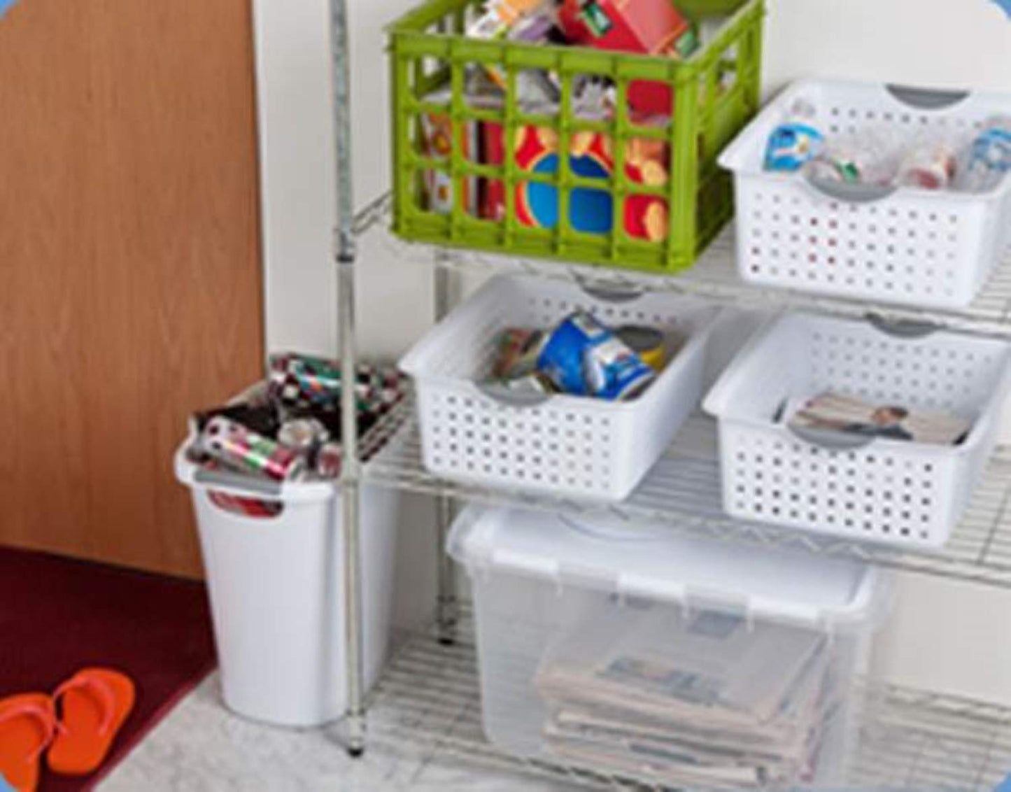 Sterilite 16268006 Large Ultra Storage Basket