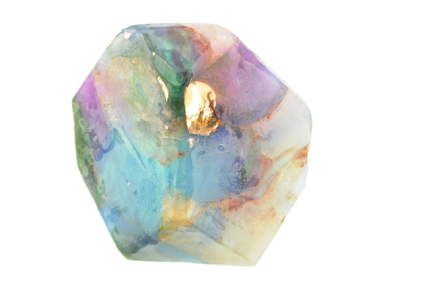 TS Pink Opal SoapRocks - Soap that looks like a Rock ~ 6 oz. Gem Rocks Birthstone Jabón Gemstone