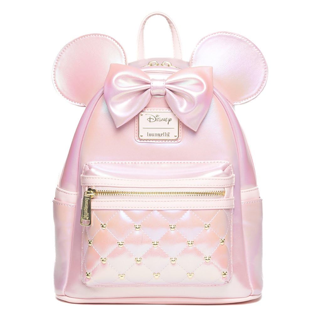 Loungefly Disney The Minnie Mouse Classic Series Rose Iridescent Women's Backpack