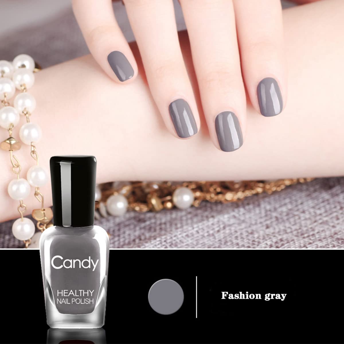 Tophany Non Toxic , Easy Peel Off and Fast Dry Nail Polish Set for Pack, Eco Friendly and Organic Water Based Nail Polish for Women and Girls (6