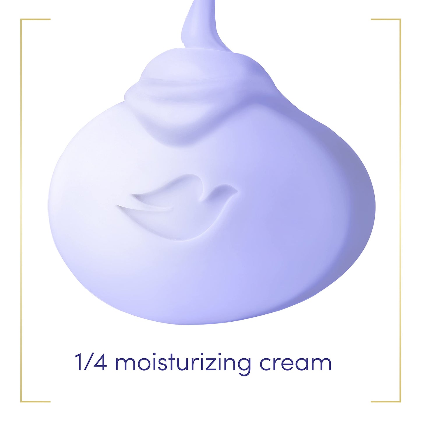 Dove Beauty Bar Gentle Cleanser Moisturizes To Calm Skin Anti-Stress Cream Bar Gentle Bar Soap Cleanser Made With 1/4 Moisturizing Cream 3.75 oz, 4