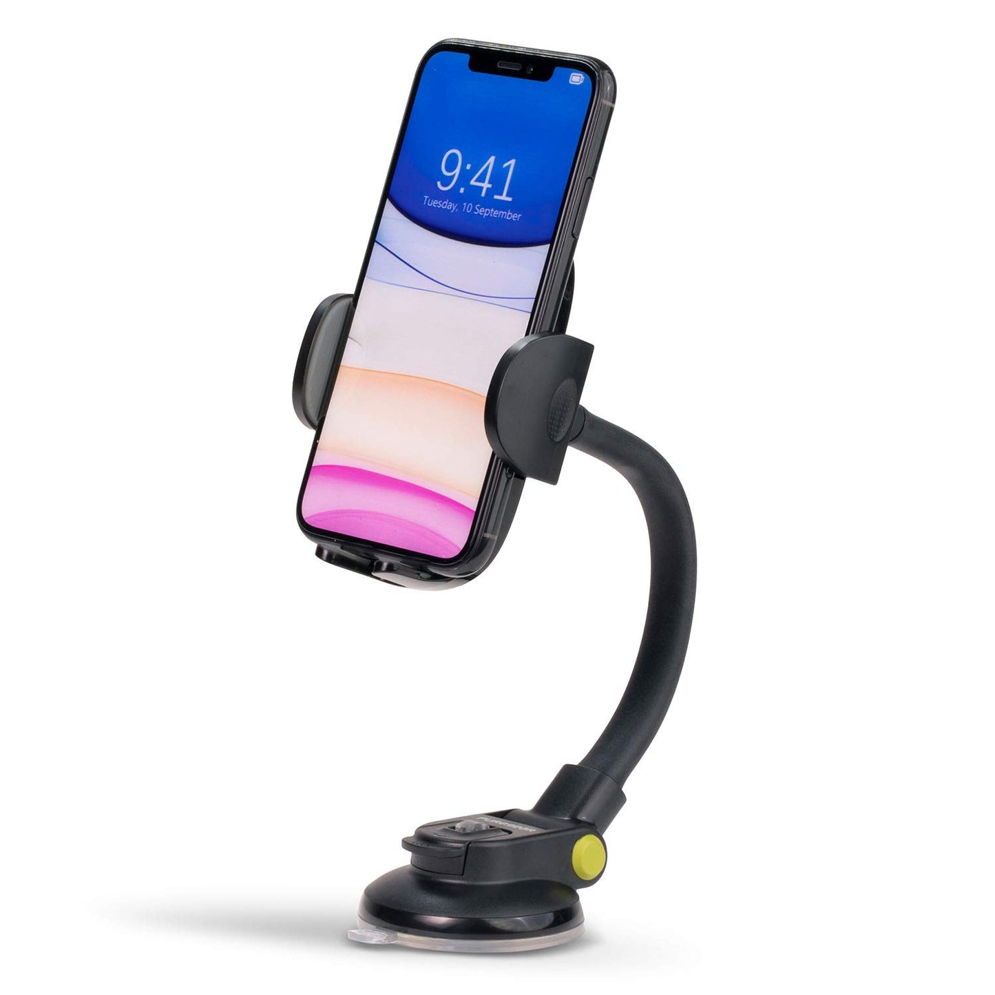 PureGear Cradle Car Phone Mount, Multi-Function Cell Phone Mount, Dashboard Car Phone Holder, Suction Cup Car Phone Holder for iPhone…