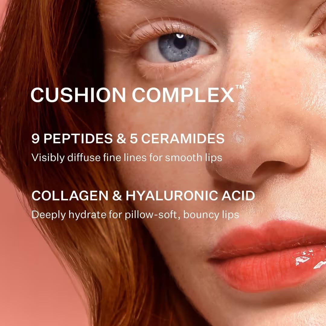 Peach & Lily Collagen Cushion Peptide Cherry Crush Lip Balm
