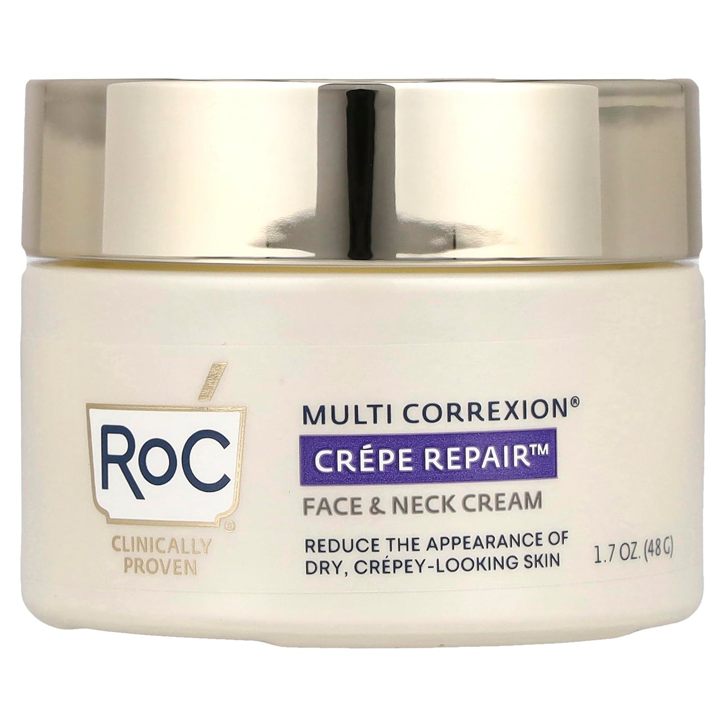 Roc Multi Correxion®, Crepe Repair™, Face & Neck Cream, 1.7 oz (48 g)